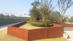 北大镇耐候钢挡土墙